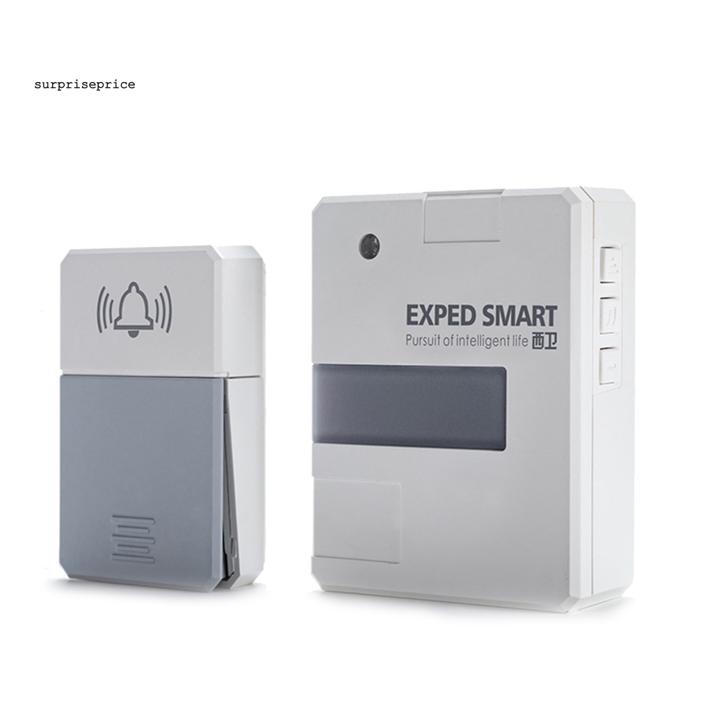 Chuông Cửa Không Dây Kết Nối Âm Thanh Lớn Chống Nước Thông Minh Có Đèn LED