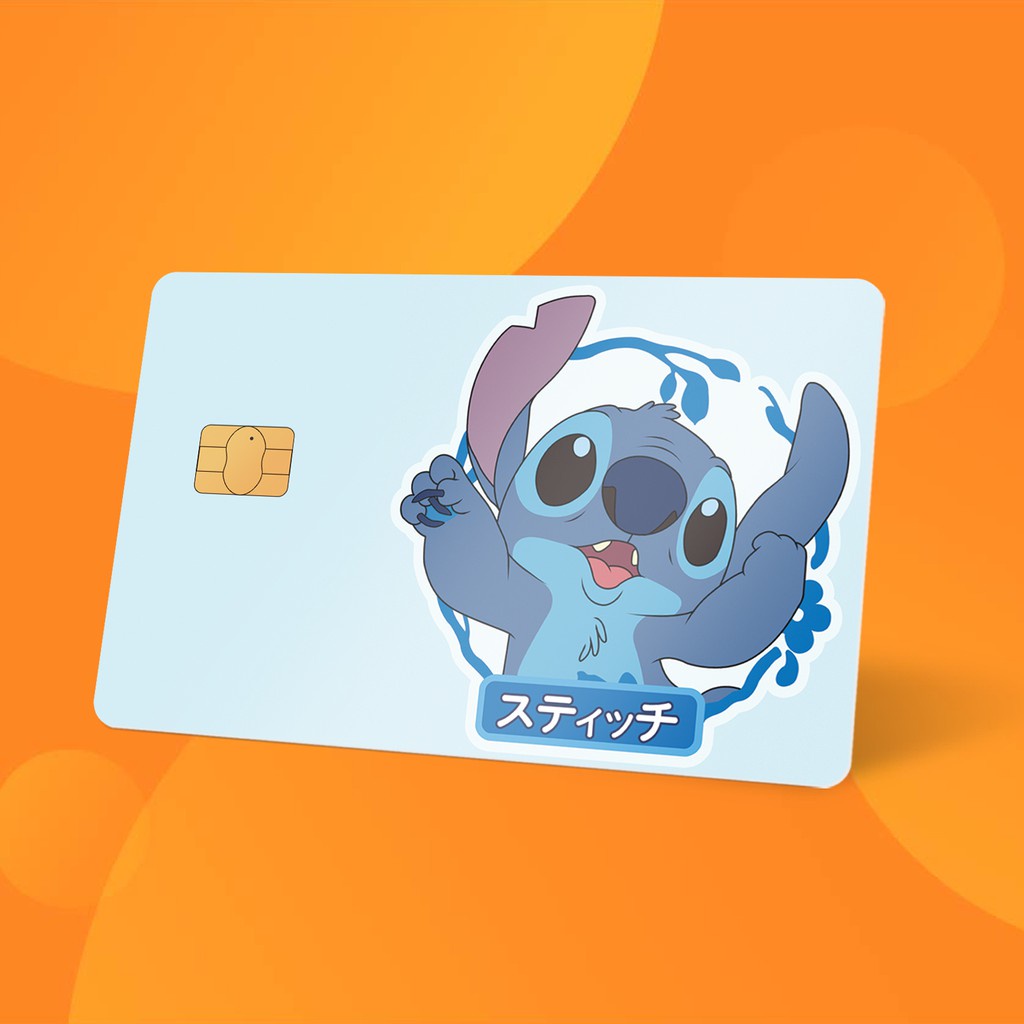 Miếng Dán Thẻ Card Stitch | SKIN ATM, Thẻ Chung Cư Trang Trí - Chất Liệu Decal Vinyl Chống Nước