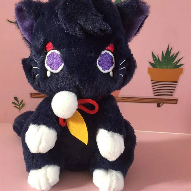 Thú Nhồi Bông Hình Mèo Kunikuzushi SY2 Genshin Va Chạm Cho Bé YS2