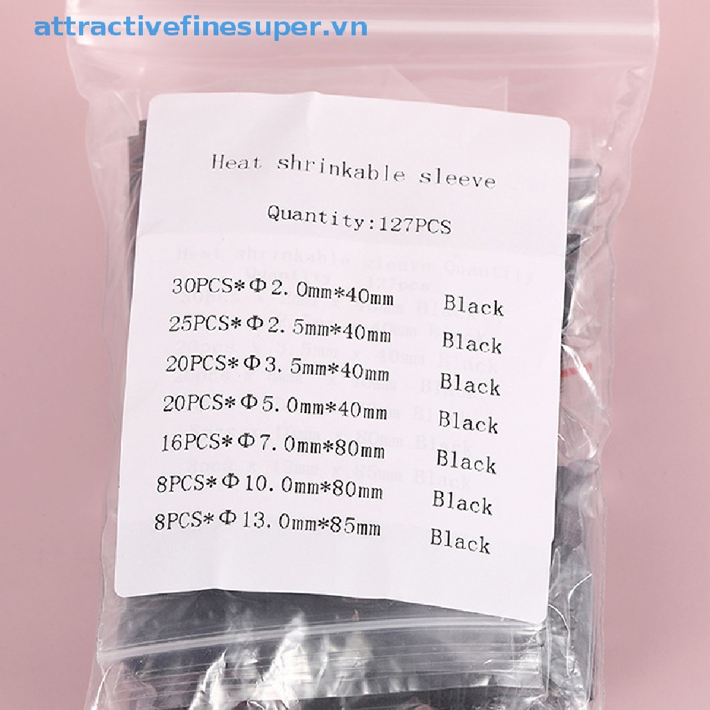 127 Ống Co Nhiệt 2: 1 Đa Năng Cho Xe Ô Tô