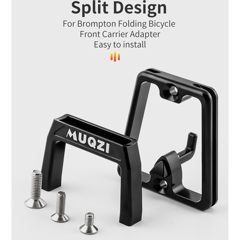 Túi Đựng Đồ 3 Lỗ Phía Trước Xe Đạp Brompton Màu Vàng