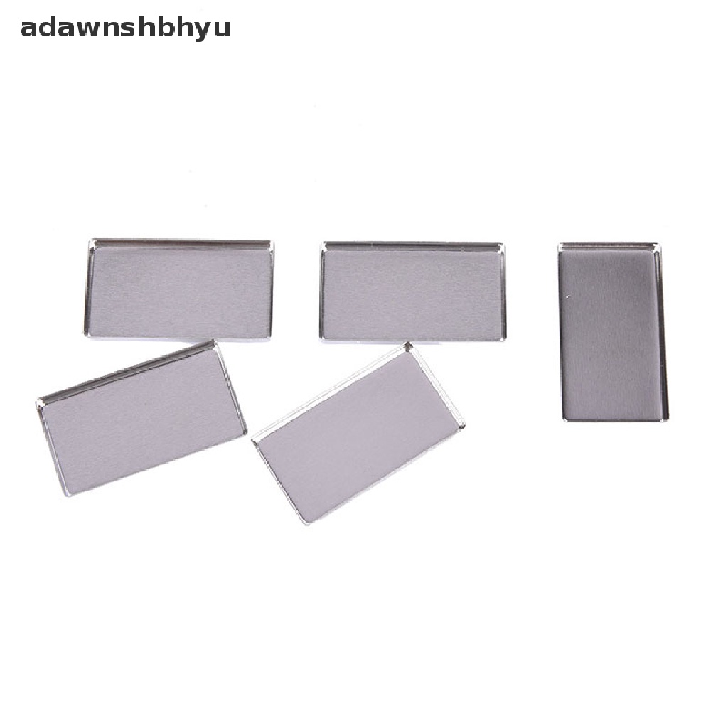 Set 5 / 15 Hộp Thiếc Rỗng Hình Chữ Nhật Đựng Phấn Mắt