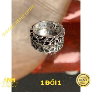 Nhẫn unisex Chrome Heart Enterniy mạ bạc 925 - Chrome Heart Store