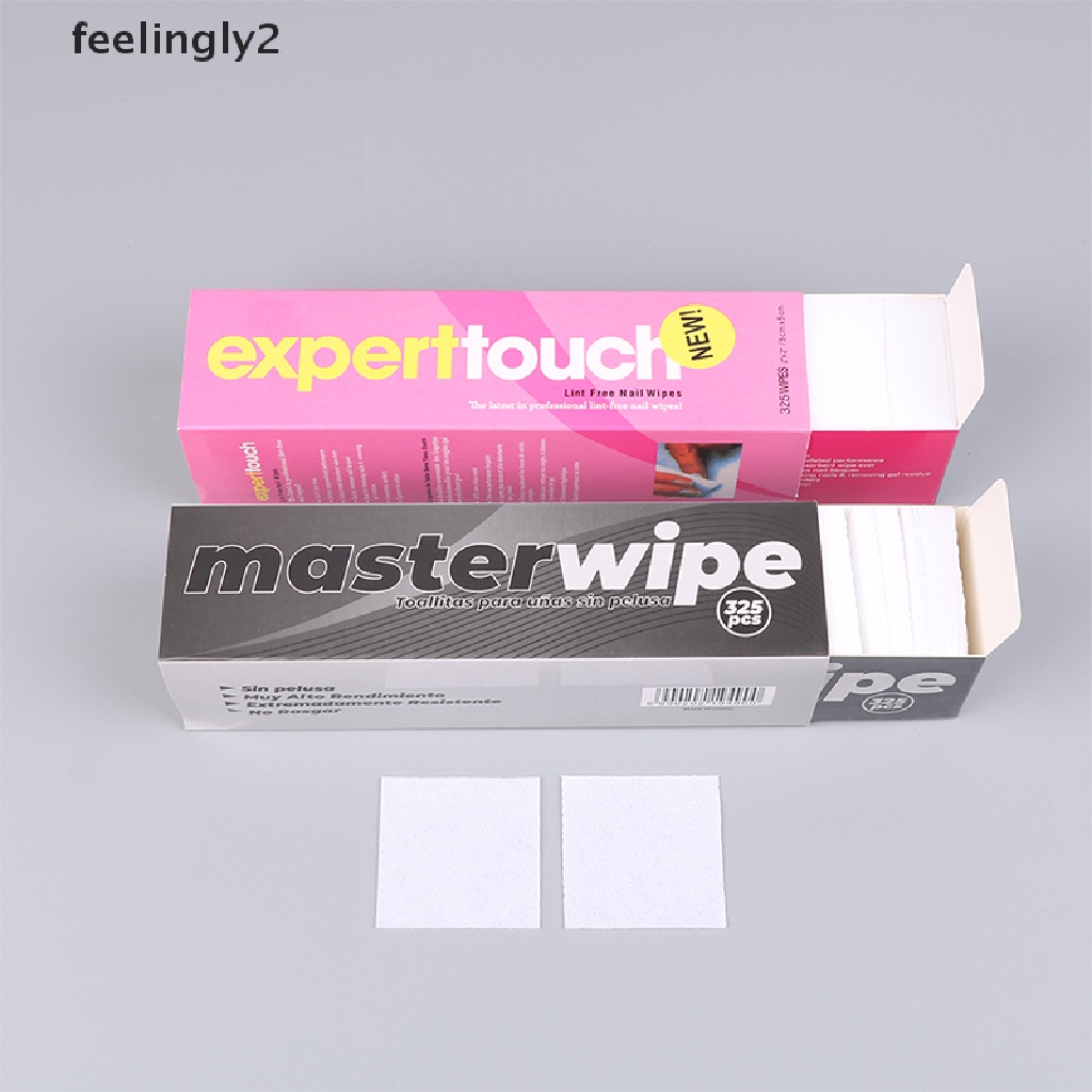 Hộp 325 Miếng Bông Tẩy Sơn Móng Tay Tiện Lợi