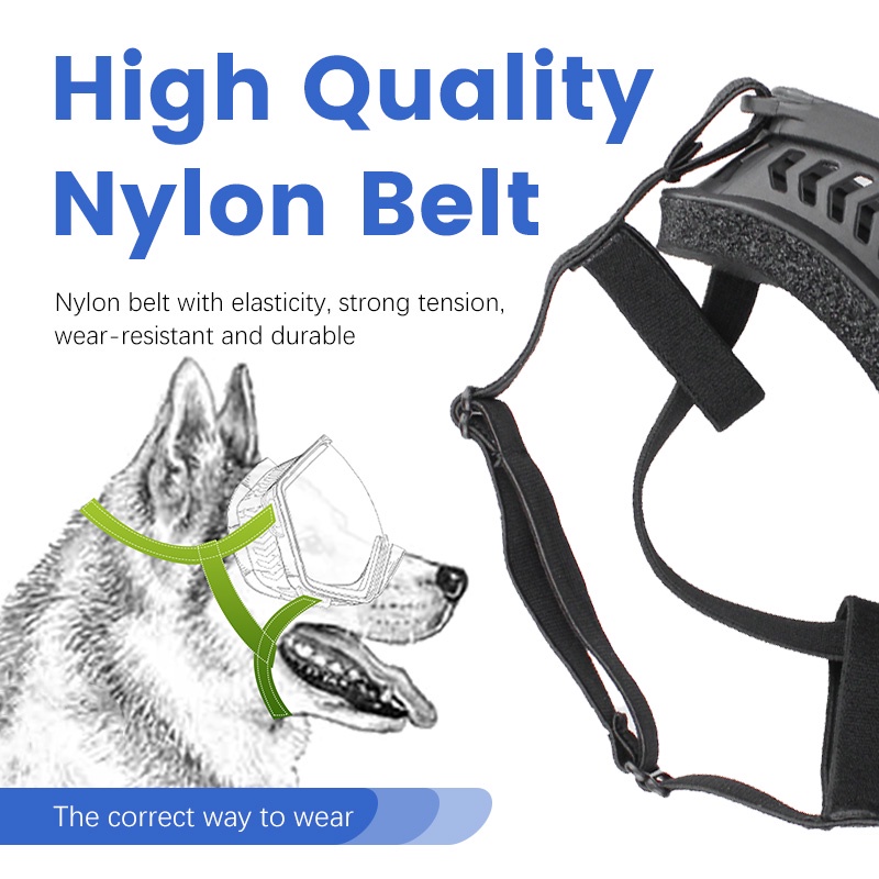 HamshMoc UV Protection Dog Goggles Windproof Pet Sunglasses Eye Wear Protection Sunproof Rainproof with Adjustable Strap for Medium Large Dog