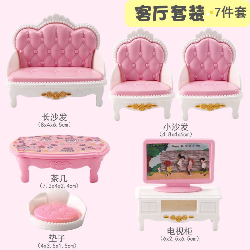 Bộ Đồ Chơi Mô Phỏng Công Chúa Mini Trang Trí Phòng Ngủ / Nhà Bếp / Phòng Tắm / Quà Tặng Sinh Nhật