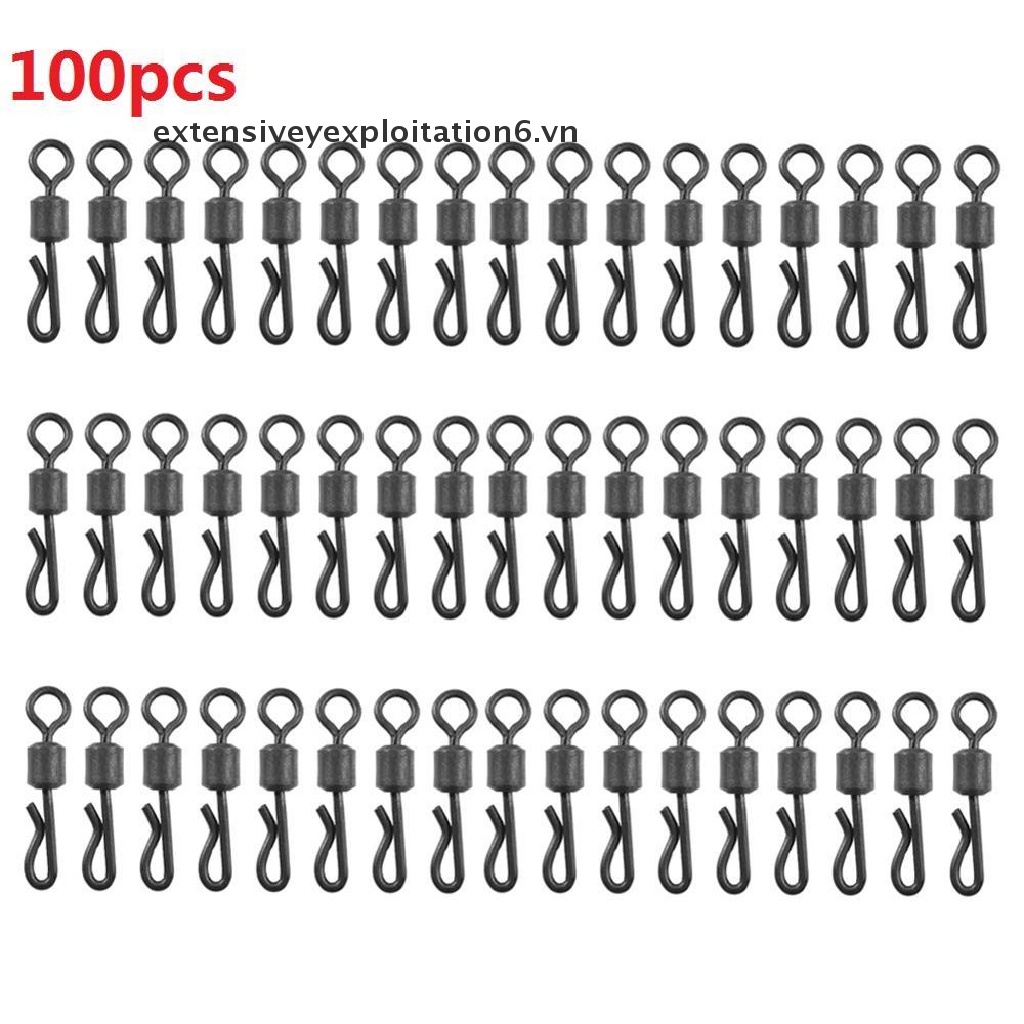 Set 100 Móc Nối Câu Cá Hình Chữ Q Chuyên Dụng