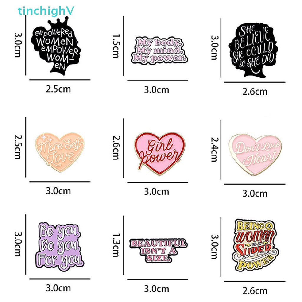 [TinchighV] Trâm Cài Áo Khoác Hình Chữ Cái Tiếng Anh Tráng Men Cá Tính Vui Nhộn [Mới]