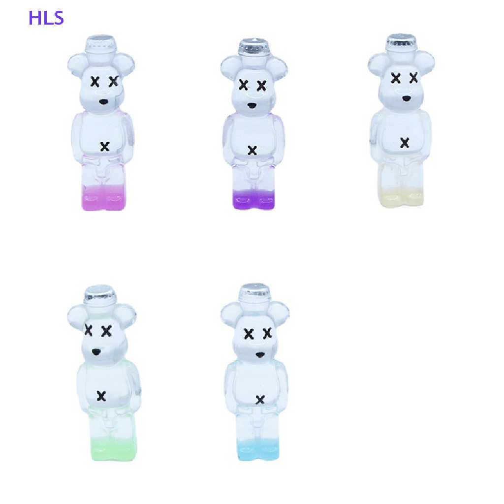 Bộ 5 Gấu Dạ Quang Dùng Trang Trí Phong Cảnh DIY