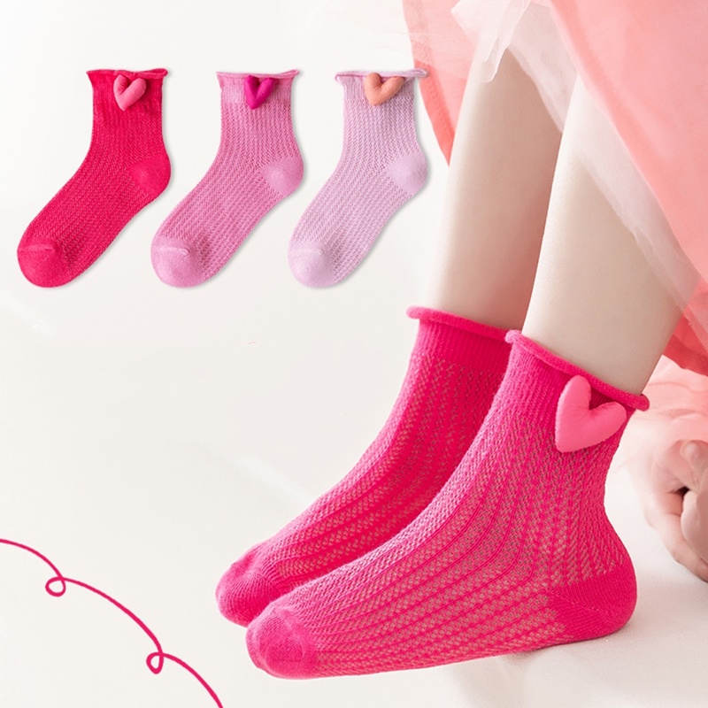 Vớ Lưới Mỏng Thoáng Khí Thời Trang Xuân Hè Cho Bé Gái