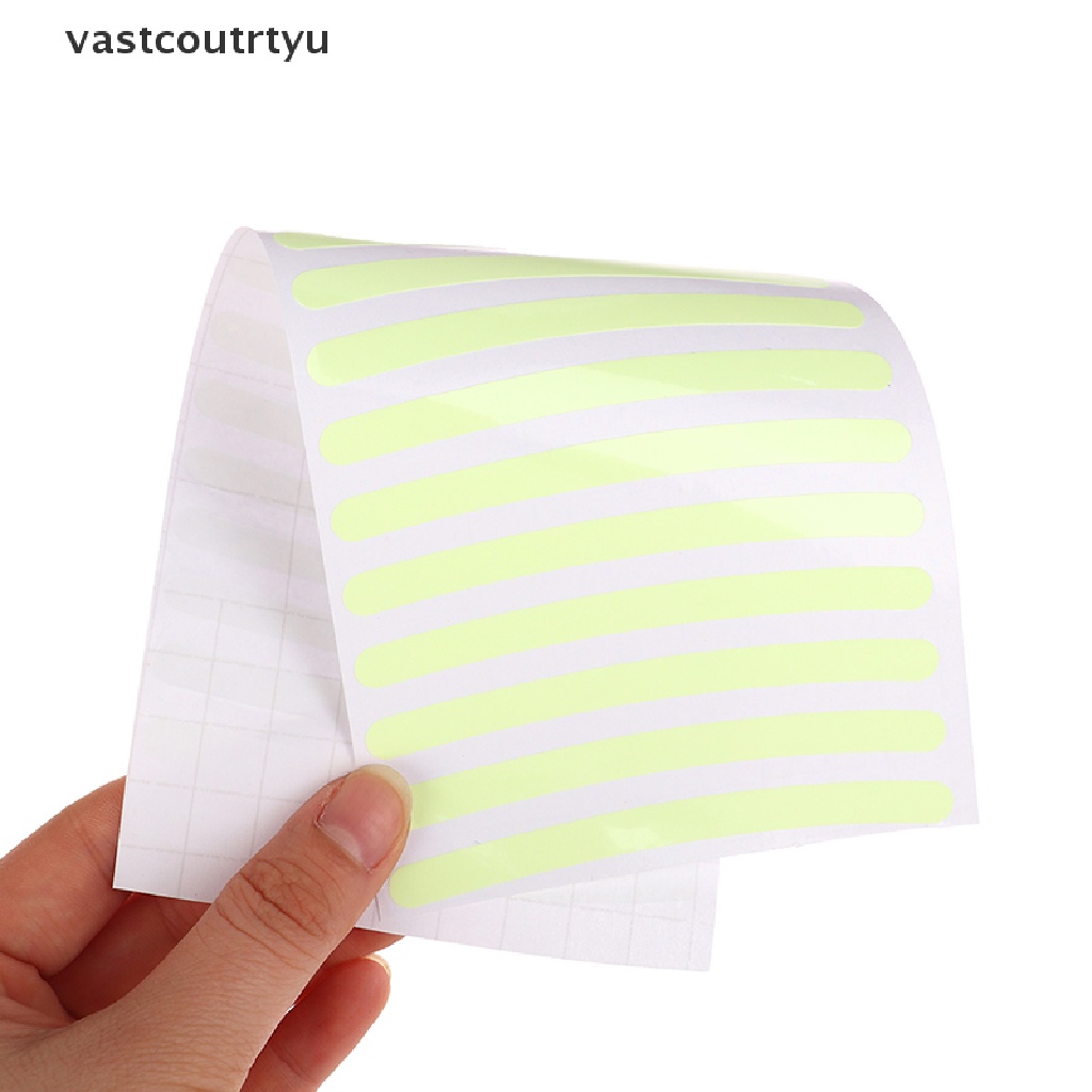 Bộ 20 miếng dán phản quang trang trí bánh xe ô tô cảnh báo an toàn ban đêm