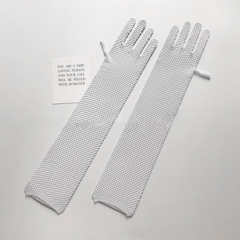 1 Đôi Găng Tay Đính Đá Thời Trang Dành Cho Nữ