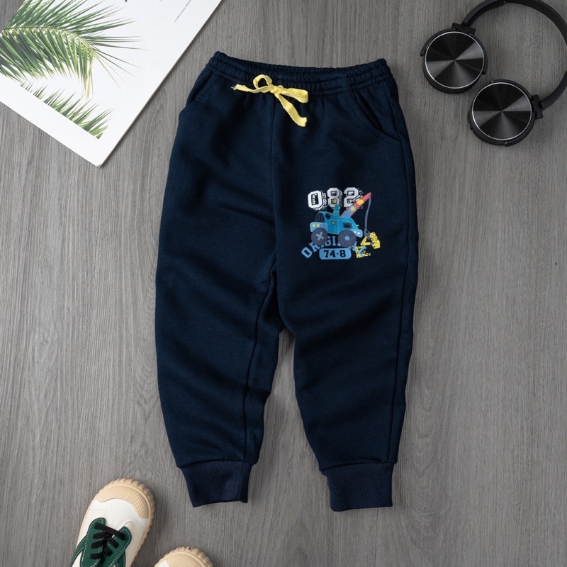 ⭐⭐ SIÊU RẺ!! Quần Nỉ da cá bé trai xuất mềm size nhí nhỡ 13-28kg