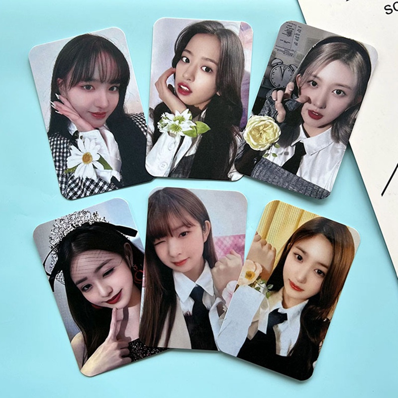 Set 6 Tấm Thẻ Ảnh Lomo Sưu Tầm Các Thành Viên Nhóm Nhạc Kpop