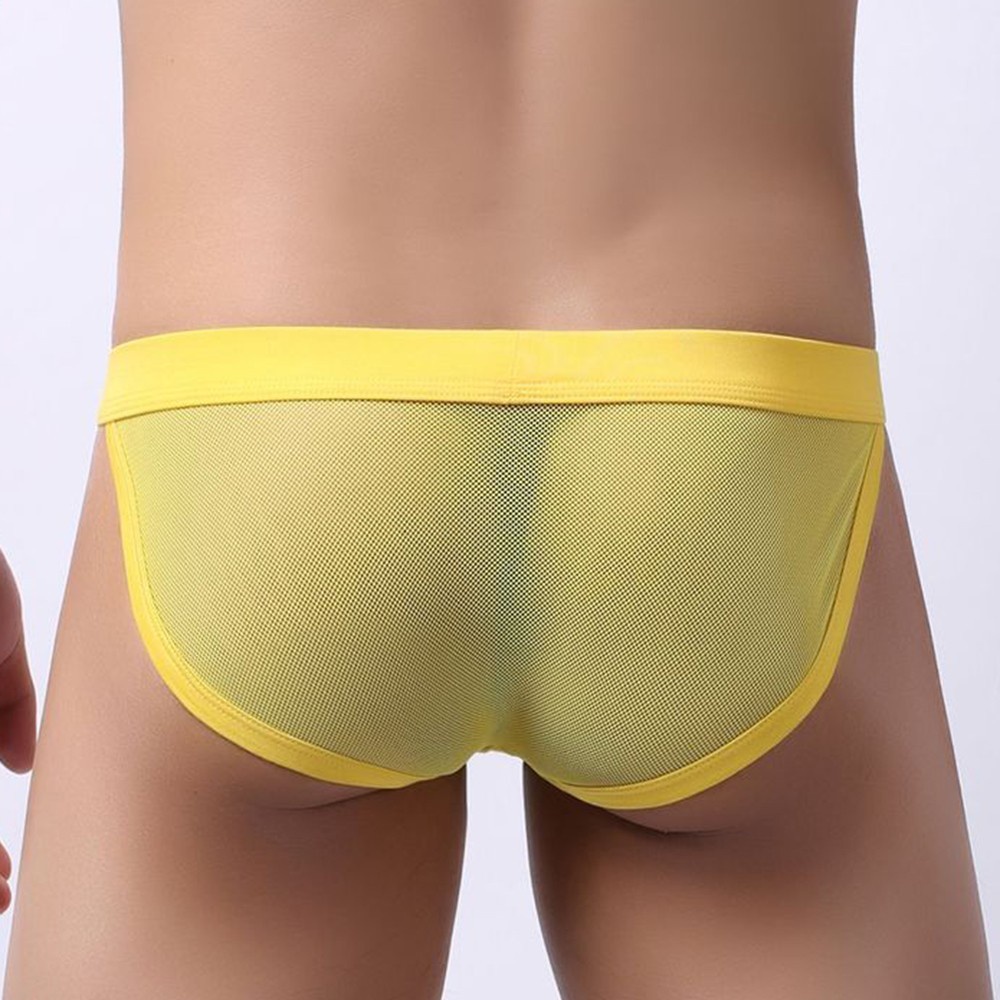 Quần Lót Bikini Siêu Mỏng Thoáng Khí Thoải Mái Hở Đáy Cho Nam