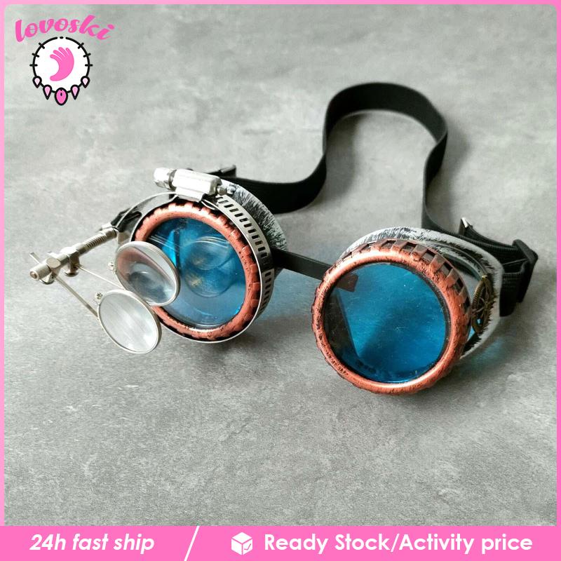 Kính Mát Thời Trang Steampunk Gọng Nhiều Màu Sắc