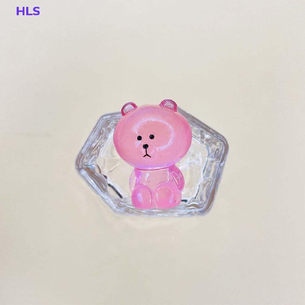 [HLS] Tượng Gấu Hoạt Hình Phát Sáng Trang Trí Phong Cảnh DIY