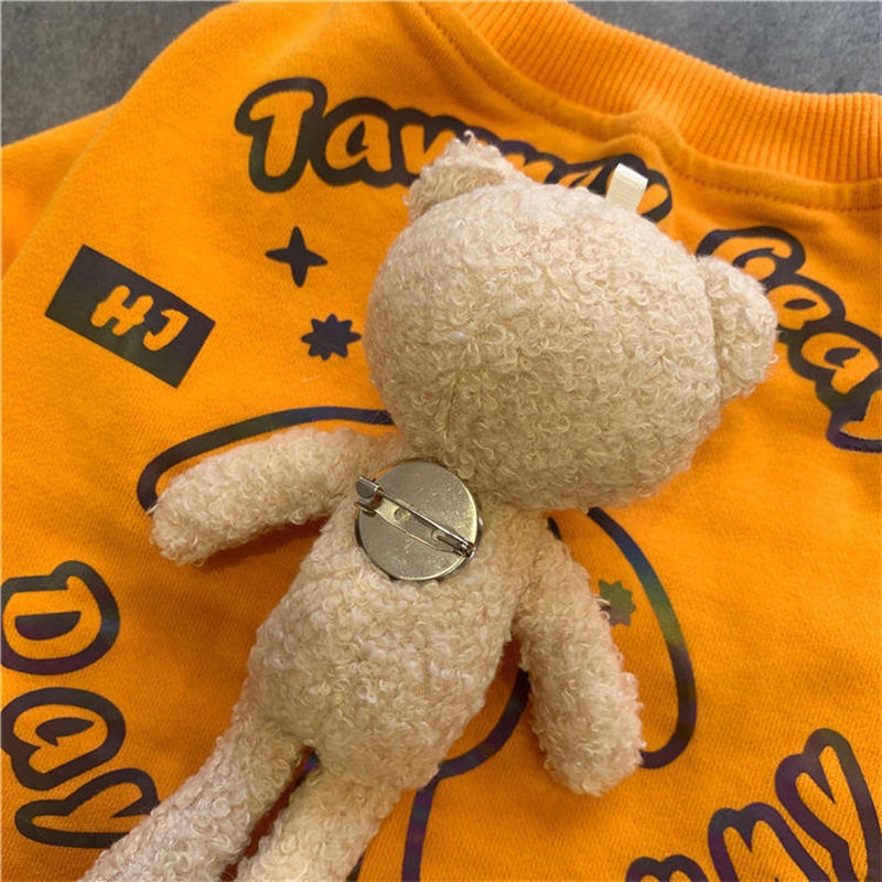 Áo Thu Đông Bằng Vải Nhung Dày Dặn Giữ Ấm In Họa Tiết Chó Bull Pháp Dành Cho Cún Cưng