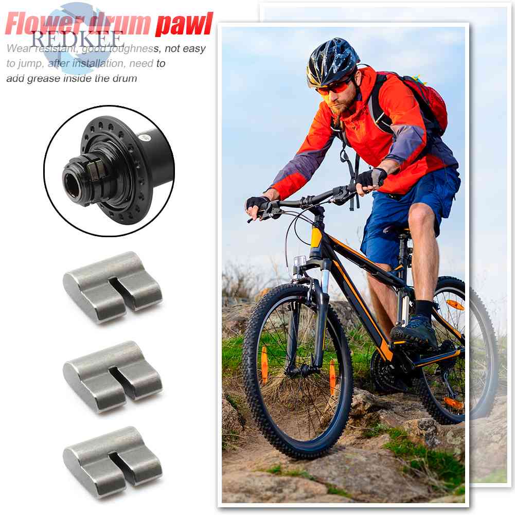 Set 3 Phụ Tùng Thay Thế Bằng Thép Chuyên Dụng Cho Xe Đạp Leo Núi