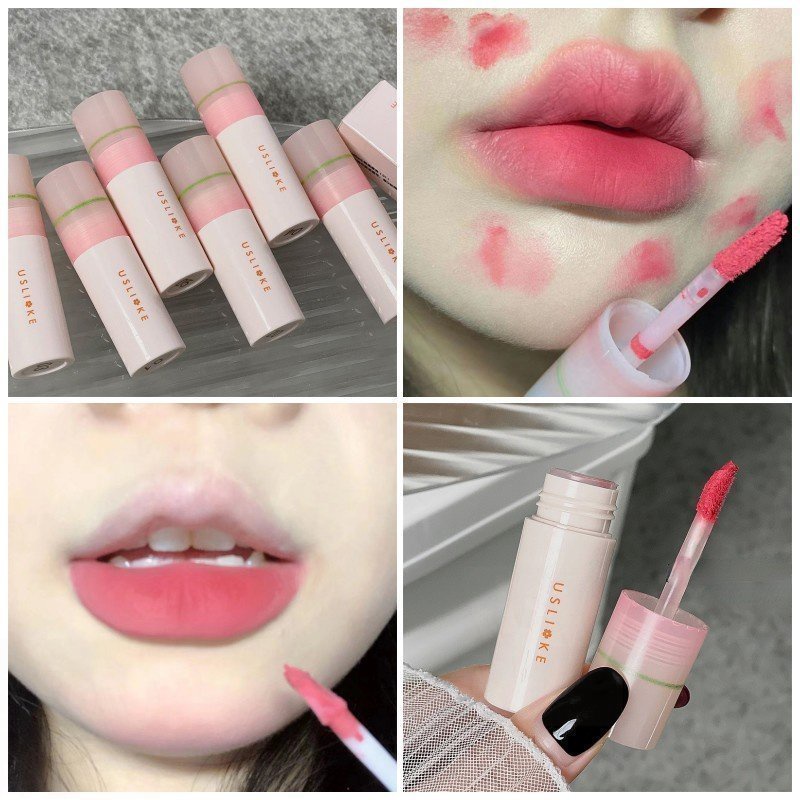 Uslike Son Kem Lì Tông Màu Hồng Đất Sét Sớm Làm Trắng Lâu Trôi