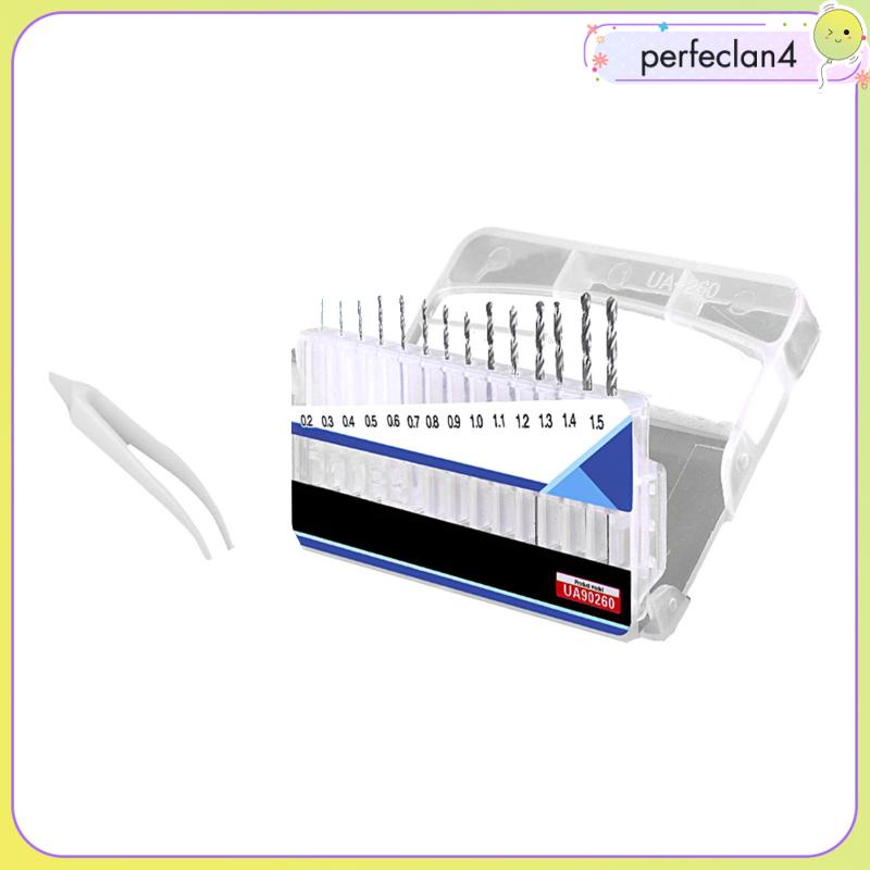 Bộ 14 Mũi Khoan Xoắn Bằng Thép Không Gỉ