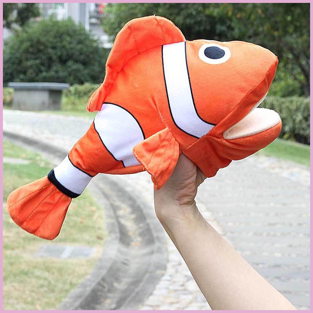 Chú Cá Nhồi Bông Có Thể Di Chuyển Dùng Để Dạy Học Cho Bé Trai