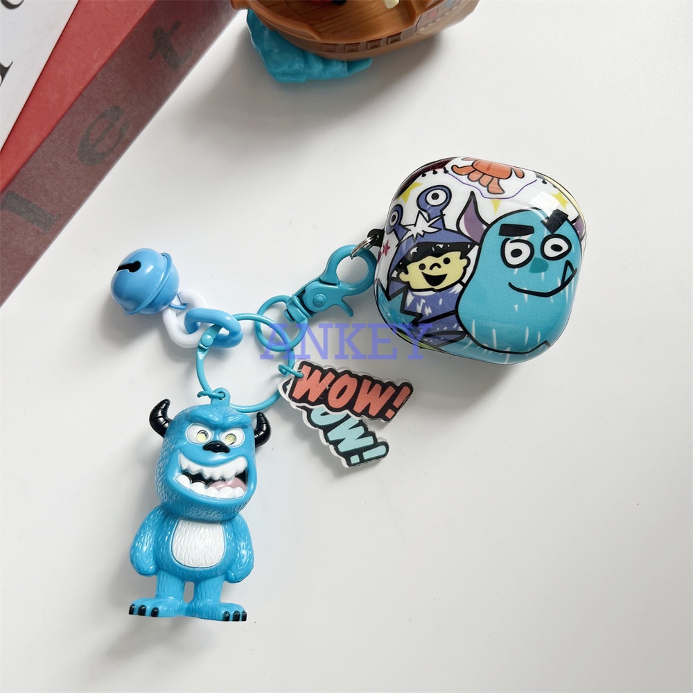 Samsung Galaxy Buds 2 Pro / Buds 2 / Buds Pro / Buds Live Case Monster Ctue Soft Earphone Silicone Case Earbuds Waterproof Shockproof Soft Protective Headphone Cover Headset Skin