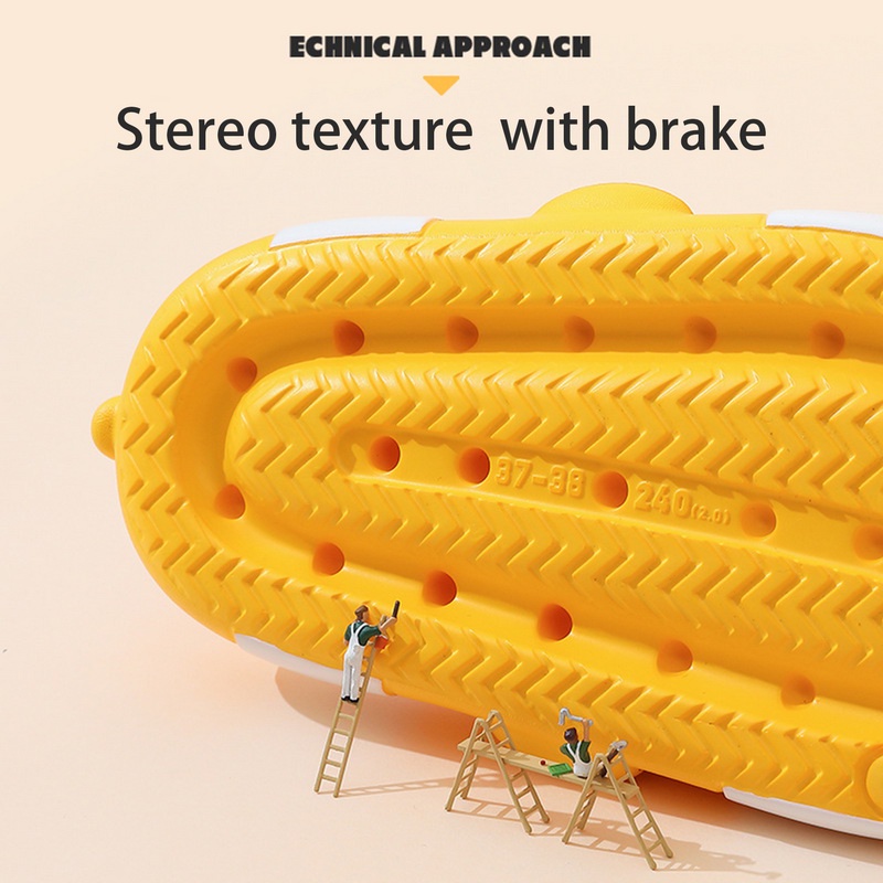 Dép Đi Trong Nhà Đế Dày Chống Trượt Phong Cách Mùa Hè Dễ Thương Cho Nữ