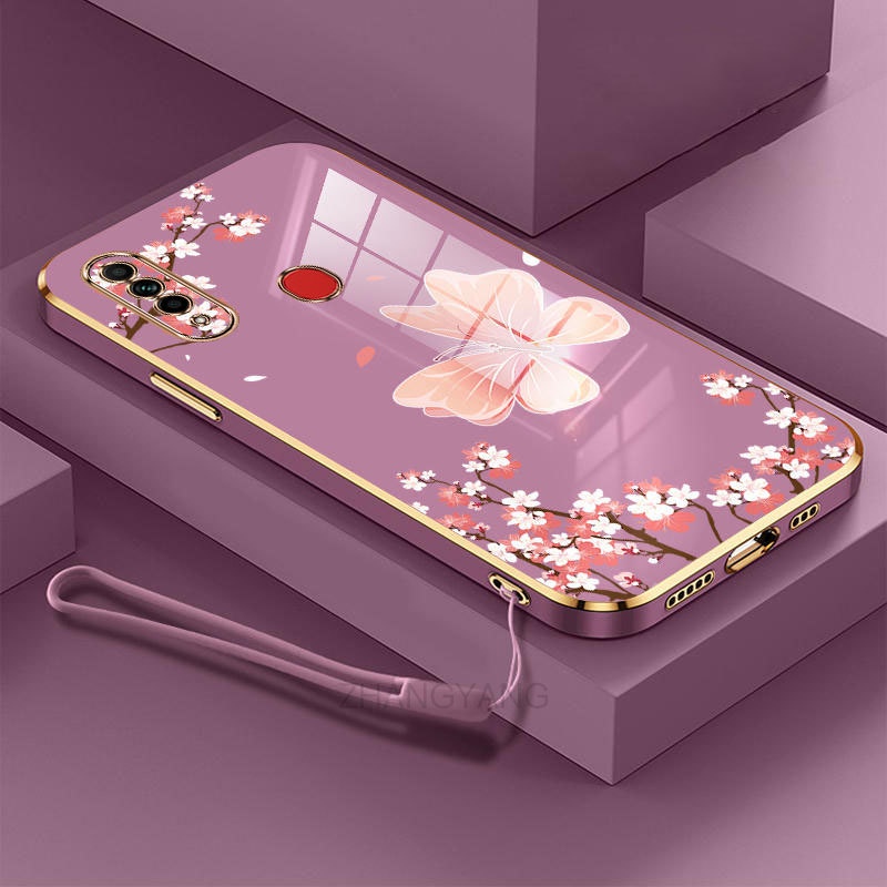 Ốp ĐiệN ThoạI HọA TiếT Hoa Anh ĐàO Cho oppo a31 a8 a31