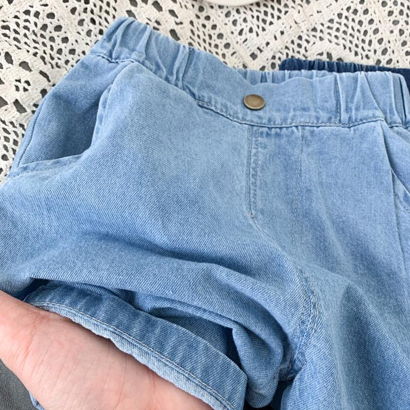 Quần Jeans Lửng Họa Tiết Hoạt Hình Thời Trang Mùa Hè Dành Cho Bé Trai [90-140]