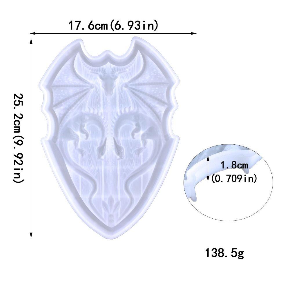 YOLA Khuôn Silicone Hình Rồng Bay Làm Mặt Dây Chuyền