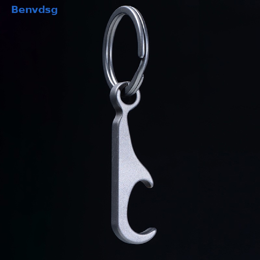 Móc Khóa Kiêm Đồ Khui Nắp Chai Bia Mini Benvdsg &gt; TC4 Bằng Hợp Kim Titan