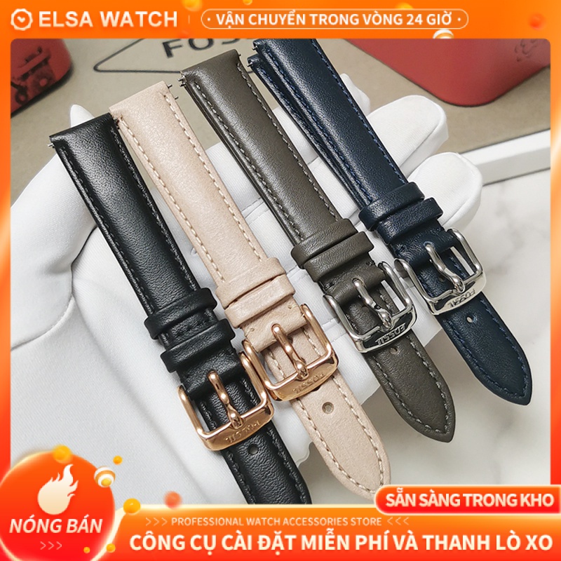 dây đồng hồ fossil 16mm dây đồng hồ 16mm ES4092 Es3913 ES4260 ES3713