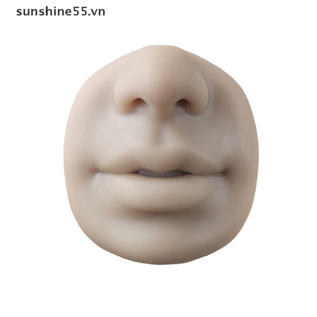1 Mô Hình Silicon 5D Dùng Luyện Tập Trang Điểm Môi / Mũi