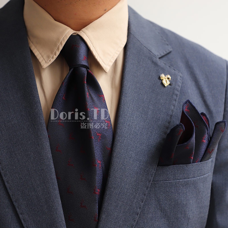 Cà Vạt Vuông 8CM Thời Trang Công Sở Thanh Lịch Cho Nam