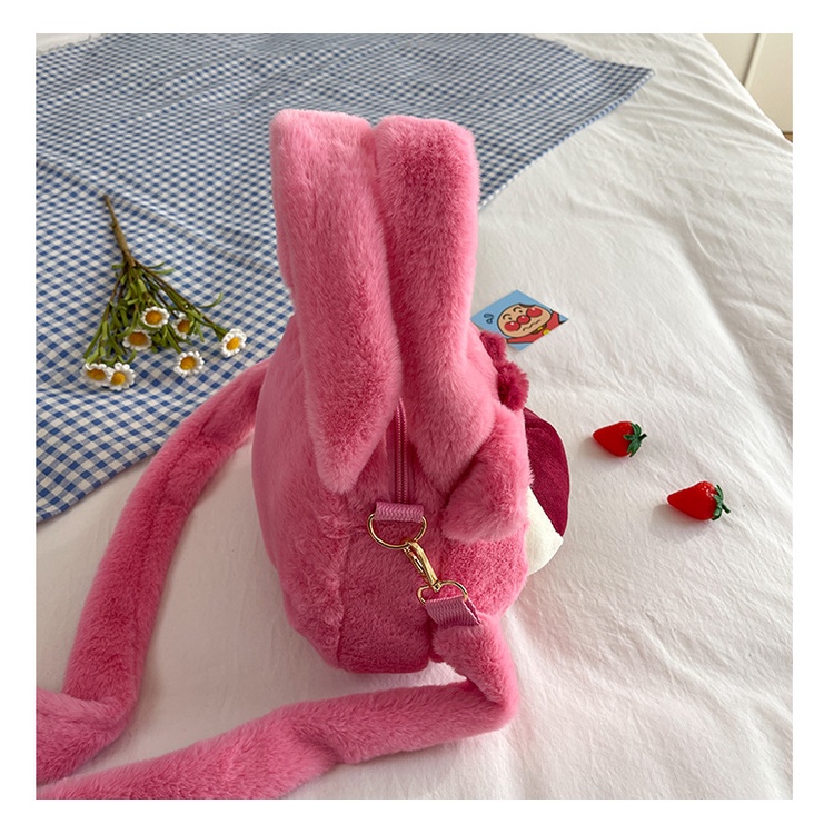 Túi Đeo Chéo Thiết Kế Hình Chú Gấu Hoạt Hình Dễ Thương