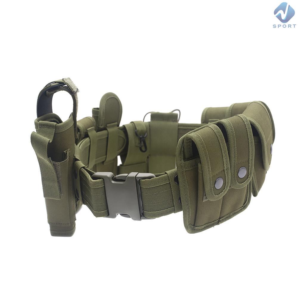 Thắt Lưng Mô Phỏng Quân Đội Cảnh Sát Bảo Mật Ngoài Trời Kèm Túi Đựng