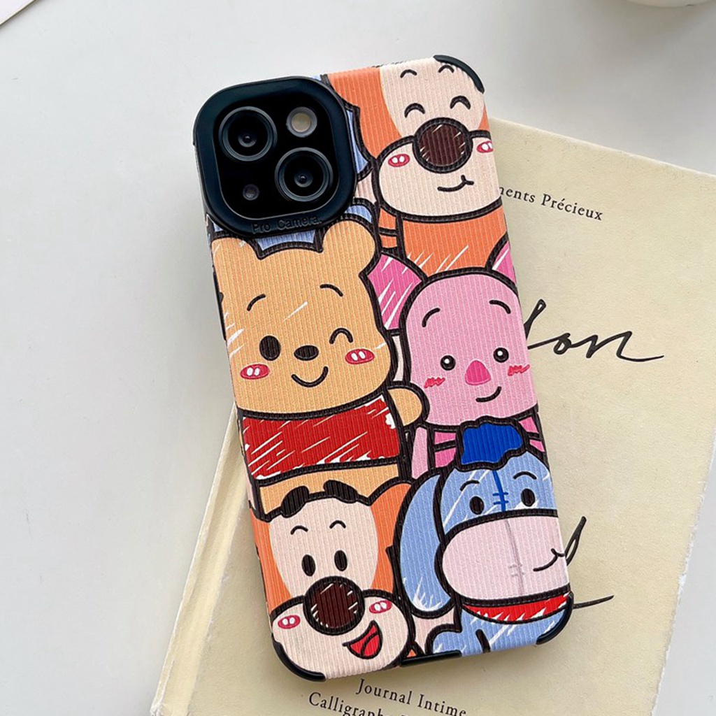 Ốp Điện Thoại TPU Dẻo Họa Tiết Hoạt Hình Toy Story Winnie Cho iphone 14PM 11 13 12 XR XS Max