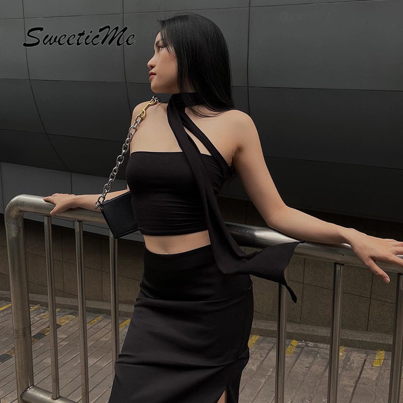 Áo Không Tay Hai Dây Màu Trơn Thời Trang Mới Mẻ 2023 2020