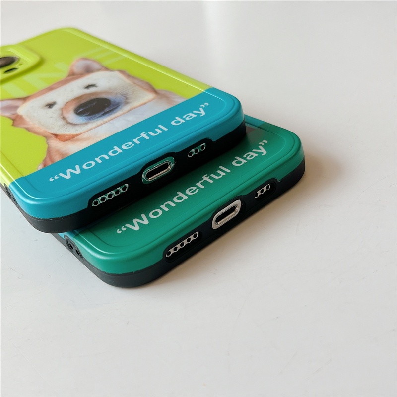 Hoạt Hình Ốp Điện Thoại Mềm Hình Cún Dễ Thương Cho iphone15 15pro 15promax 14promax 14 14pro 13 13pro 13promax 12 12pro 12promax 11