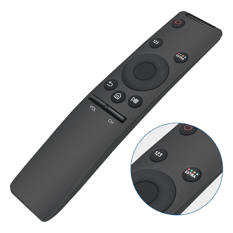 BN59-01259B Black Replace Remote Plastic Replace Remote for Samsung 4K UHD TV 6 Series UN40KU6290 UN40KU6290F UN40KU6290FXZA UN50KU6290UN50KU6290F