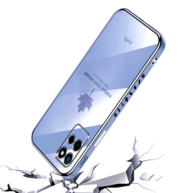 Ốp Lưng Realme Narzo 50 Case Realme Narzo 50A Prime / Narzo 50A / Narzo 50i / Narzo 30A / Narzo 20 Pro / Narzo 20 Ốp Điện Thoại TPU Mềm Chống Sốc Họa Tiết Lá Phong Cho