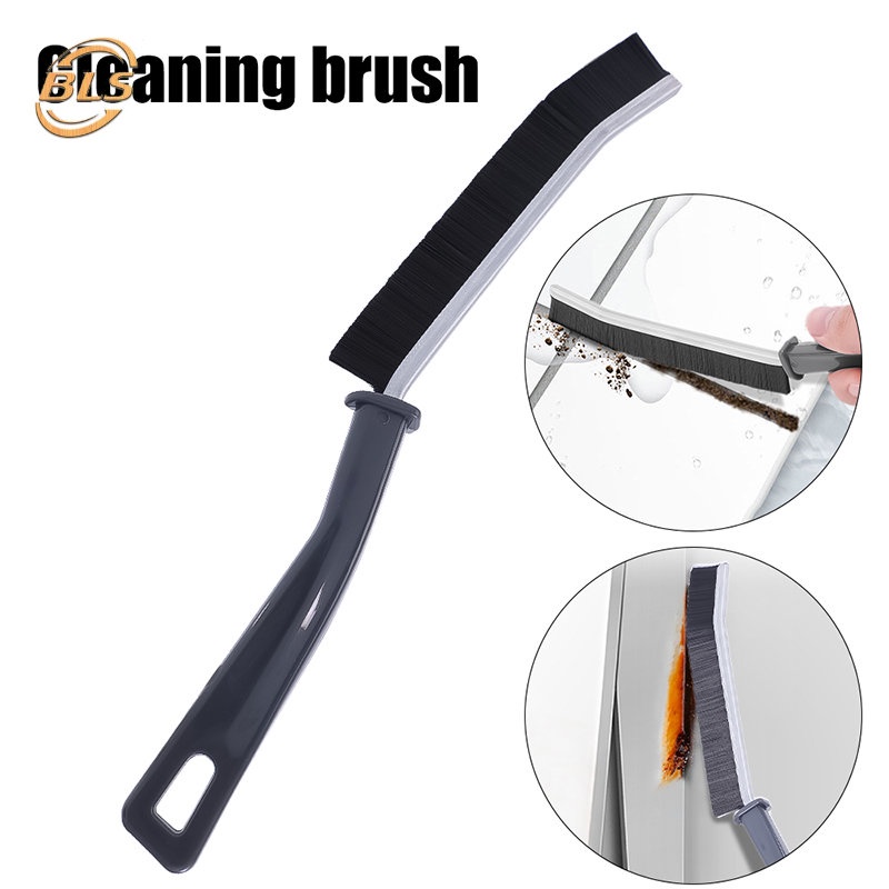 1 Bàn Chải Nhựa Cán Dài Vệ Sinh Khe Hở Góc Tường / Sàn Nhà Tắm Tiện Dụng