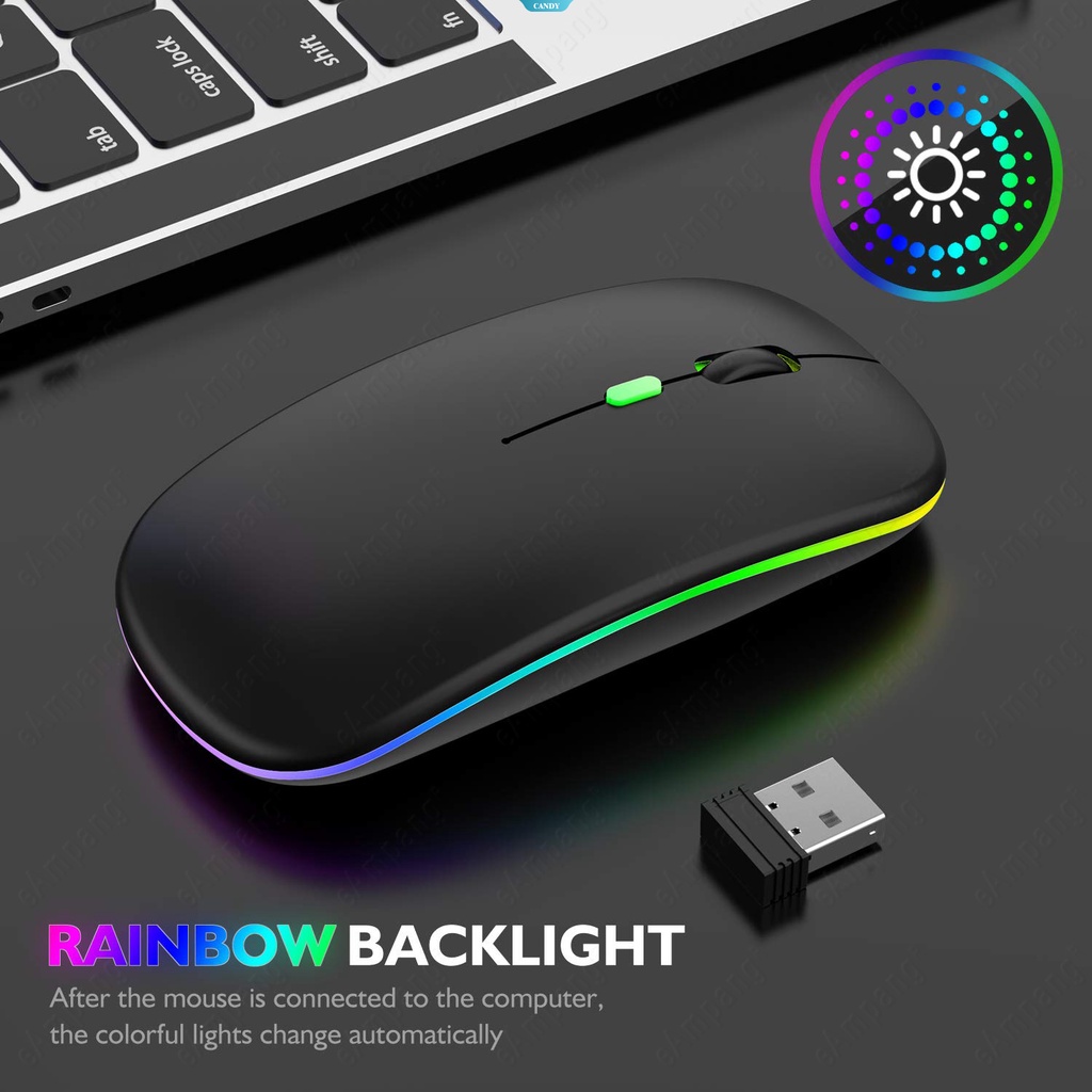 Chuột Bluetooth 5.2 Không Dây Cho Apple Macbook Air Xiaomi Pro Huawei Matebook Laptop Notebook Tablet IPad