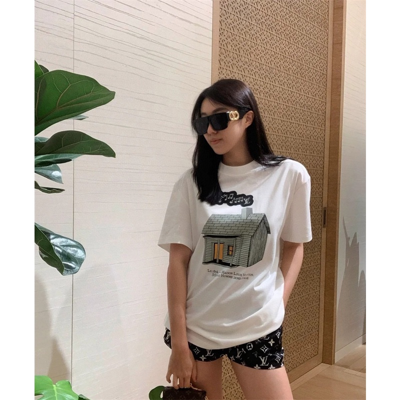 Áo Thun Tay Ngắn Cổ Thuyền Thời Trang Mùa Hè L 8 V- 2023