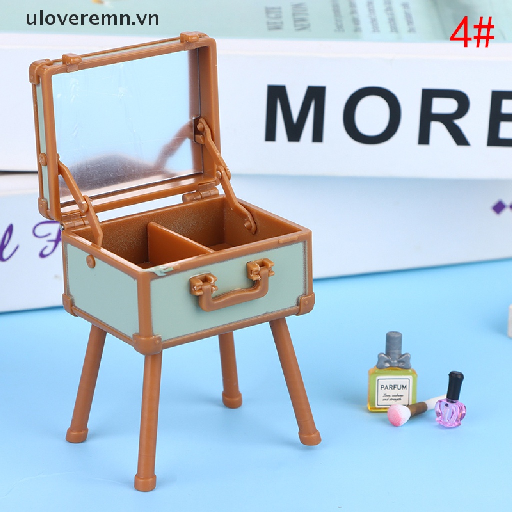 1 Bộ Ốp Gương Trang Trí Nhà Búp Bê Tỉ Lệ 1: 12