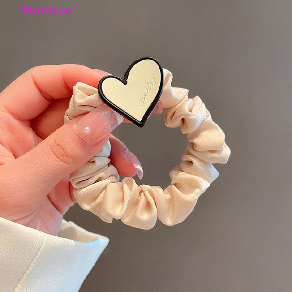 Dây Buộc Tóc Cao Su Co Giãn Dày Dặn Thời Trang Cho Nữ Mới