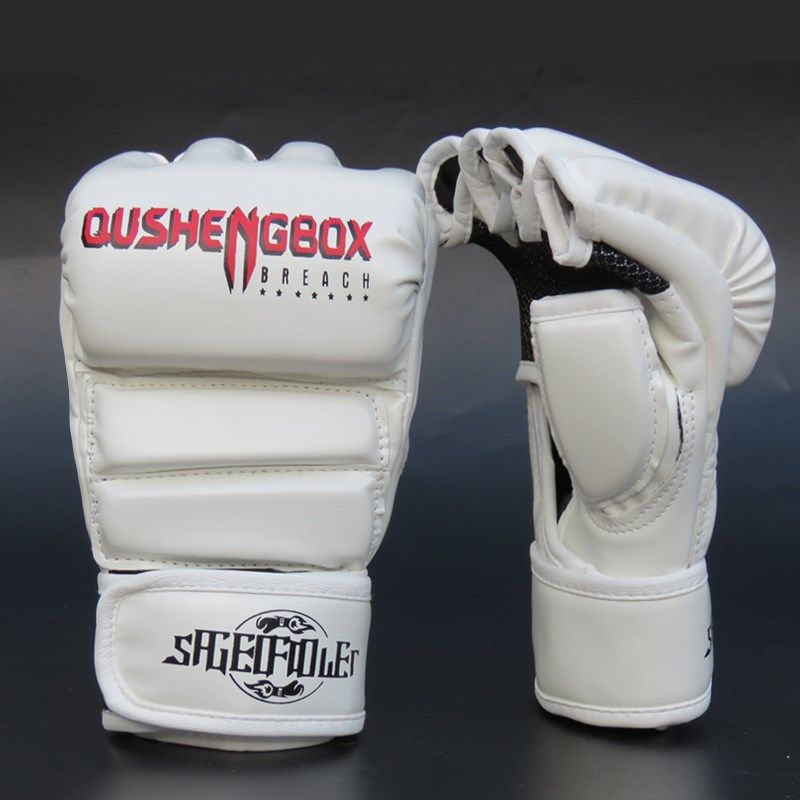 Găng Tay Hở Ngón Tập Boxing Chuyên Nghiệp Cho Nam