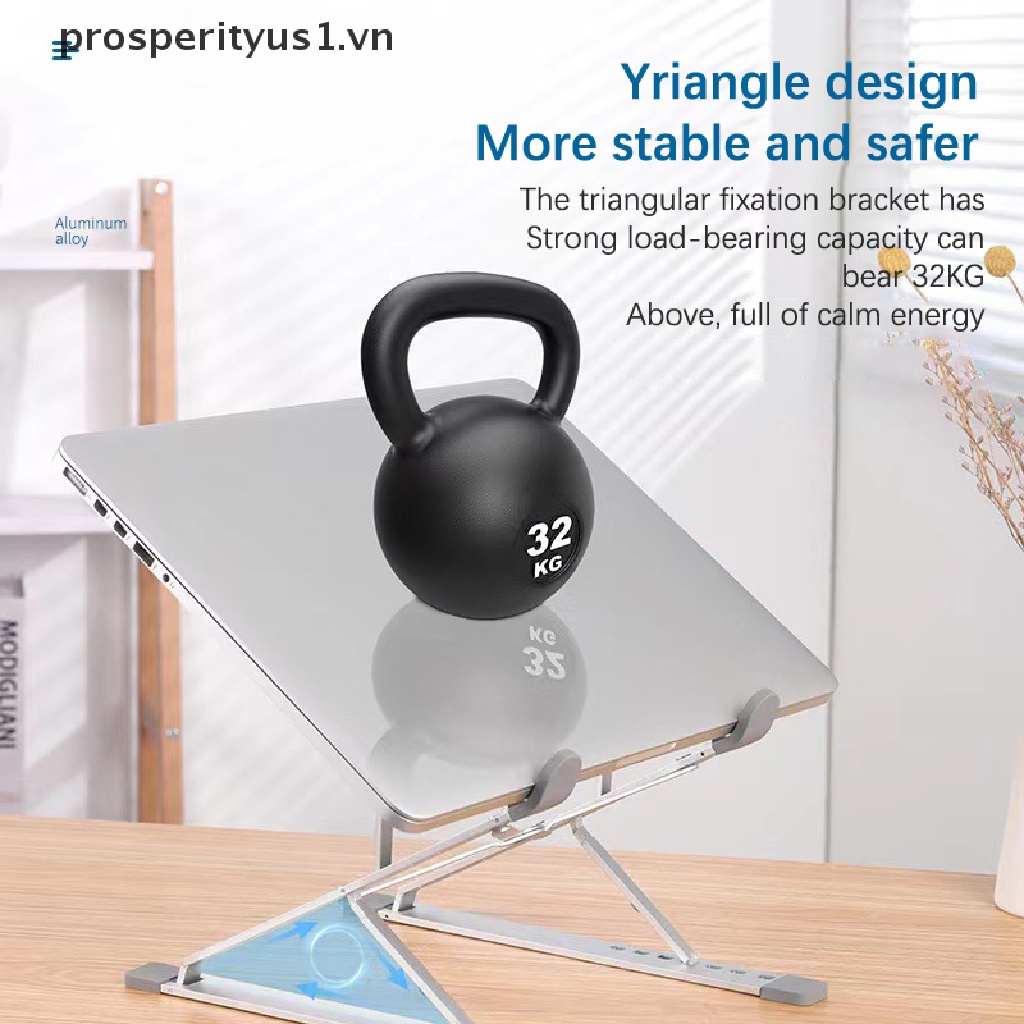 Giá Đỡ Laptop Bằng Hợp Kim Nhôm Có Thể Gập Lại prosperityus1 [VN]