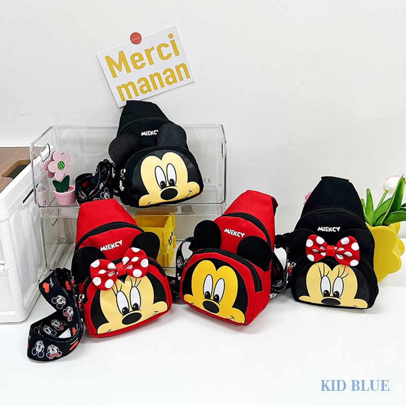 Túi Đeo Chéo Ngực Đựng Tiền Xu Họa Tiết Hoạt Hình Phong Cách Hàn Quốc Dễ Thương Dành Cho Bé Trai Bé Gái